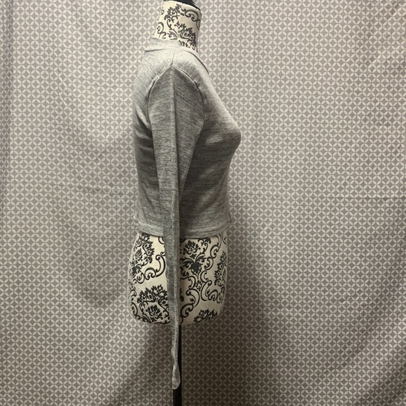 H&M Womens Grey Basic Long Sleeve Selena Gomez Taylor Swift Ins Sweater Top Sm - Picture 7 of 9